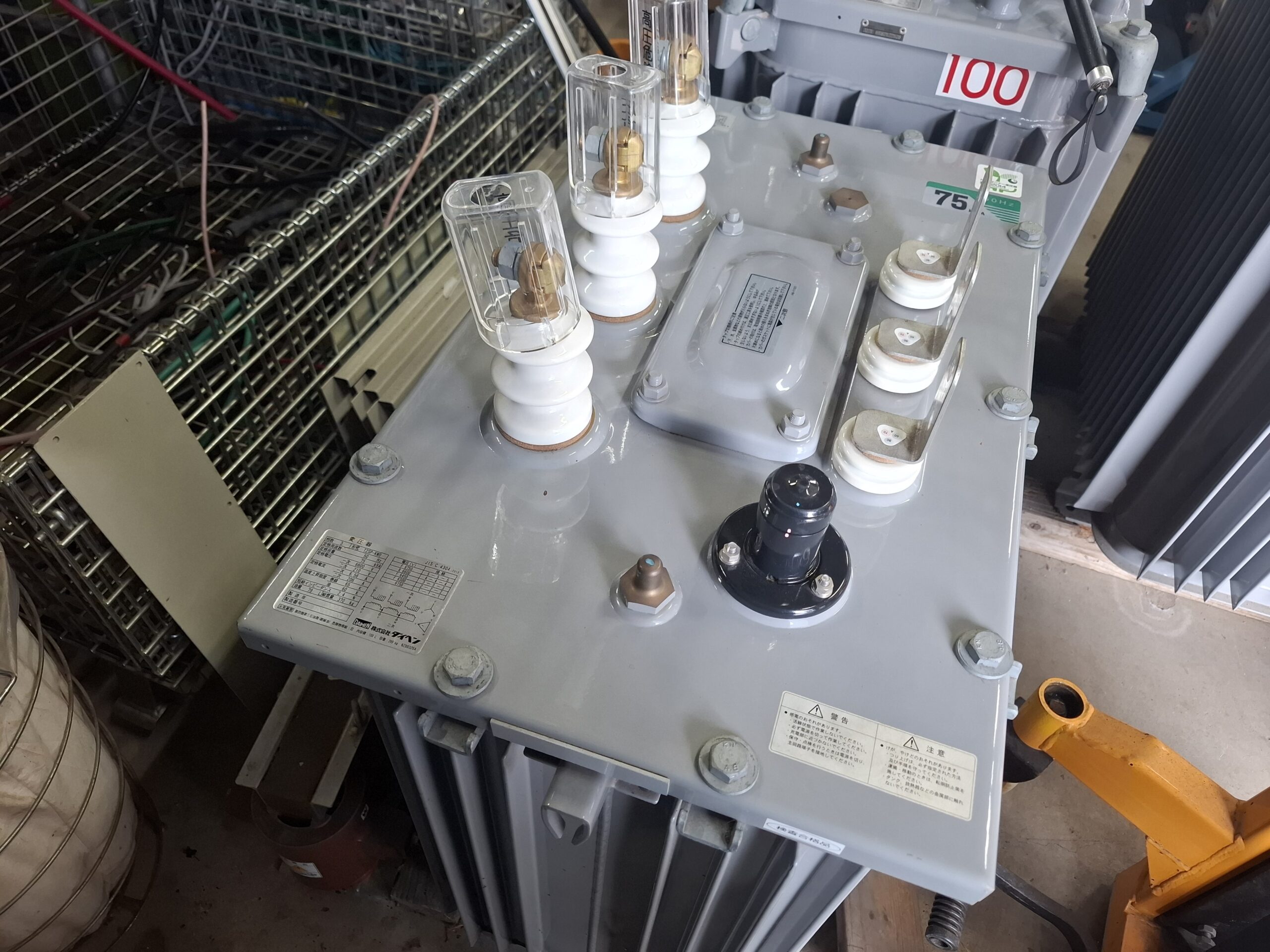 三相トランス75KVA 2022年 ダイヘン