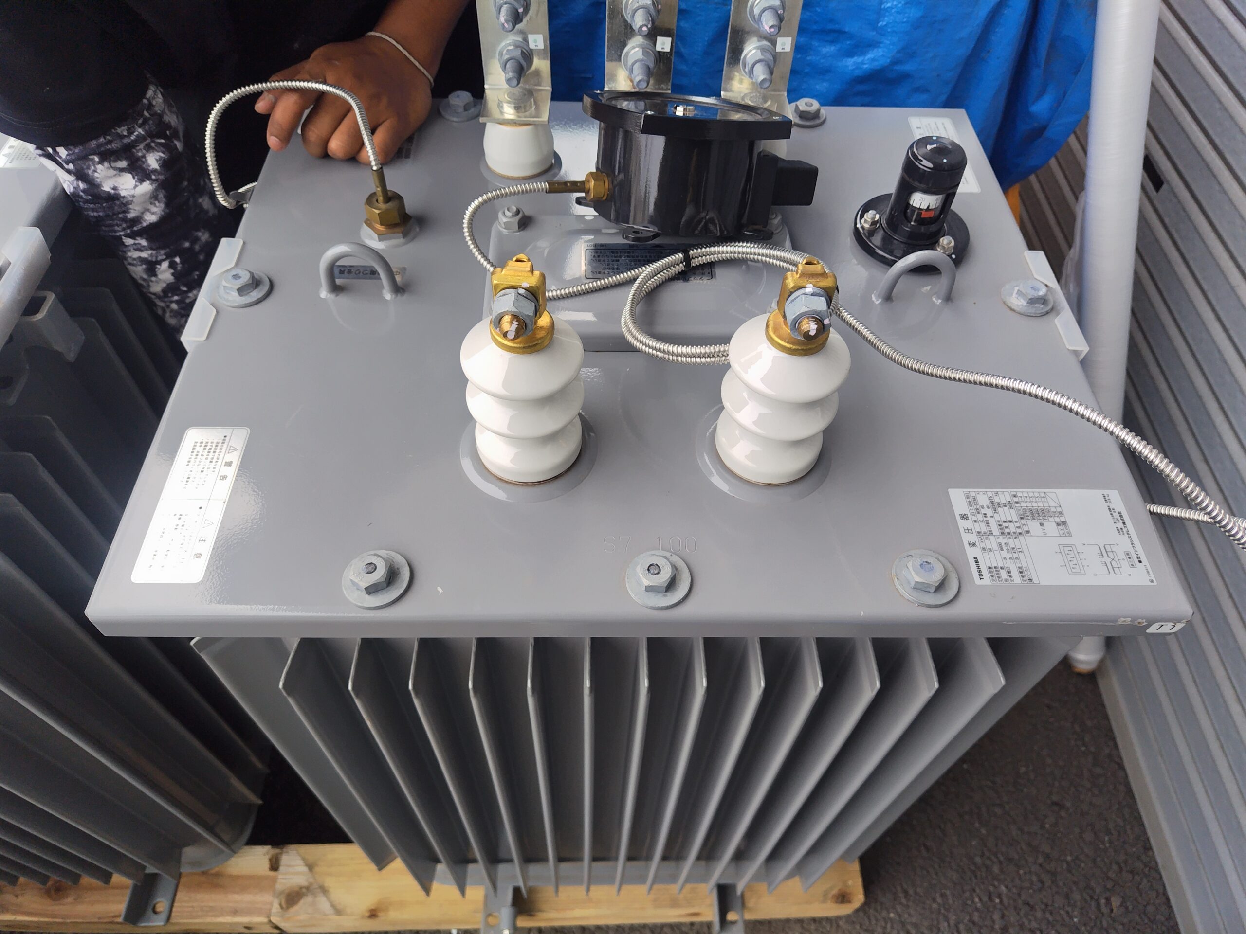 単相トランス100KVA 2024年 東芝