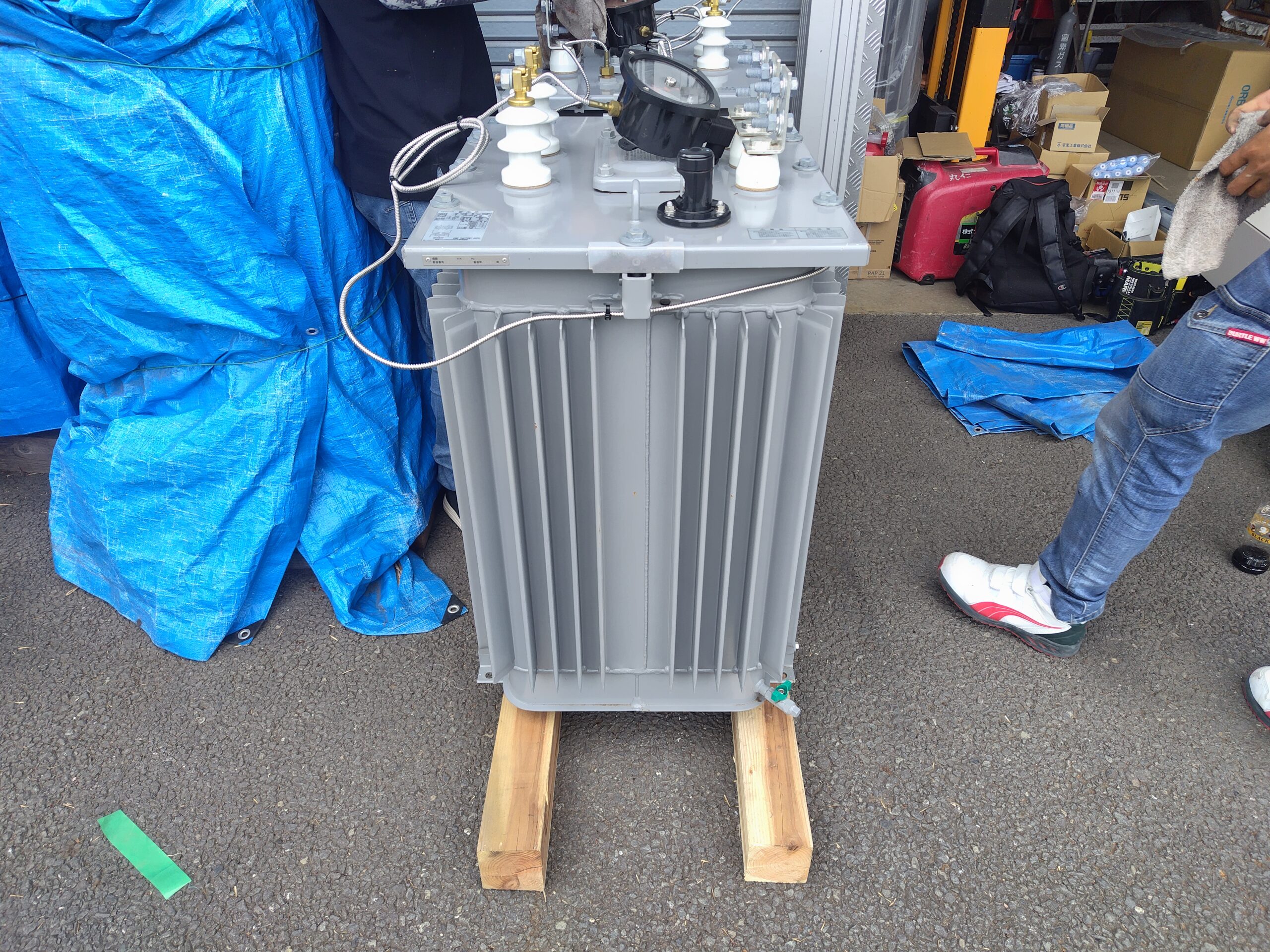単相トランス100KVA 2024年 東芝