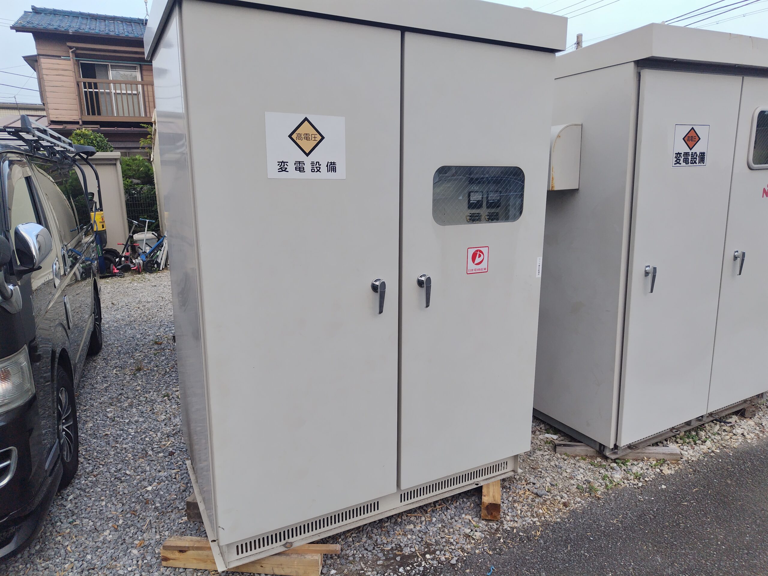 持込買取 キュービクル225KVA 2017年 日本電機