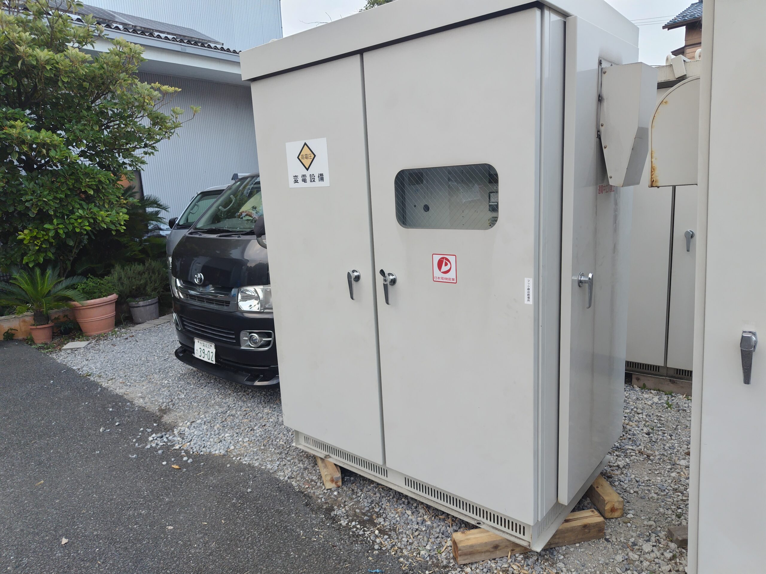 持込買取 キュービクル225KVA 2017年 日本電機
