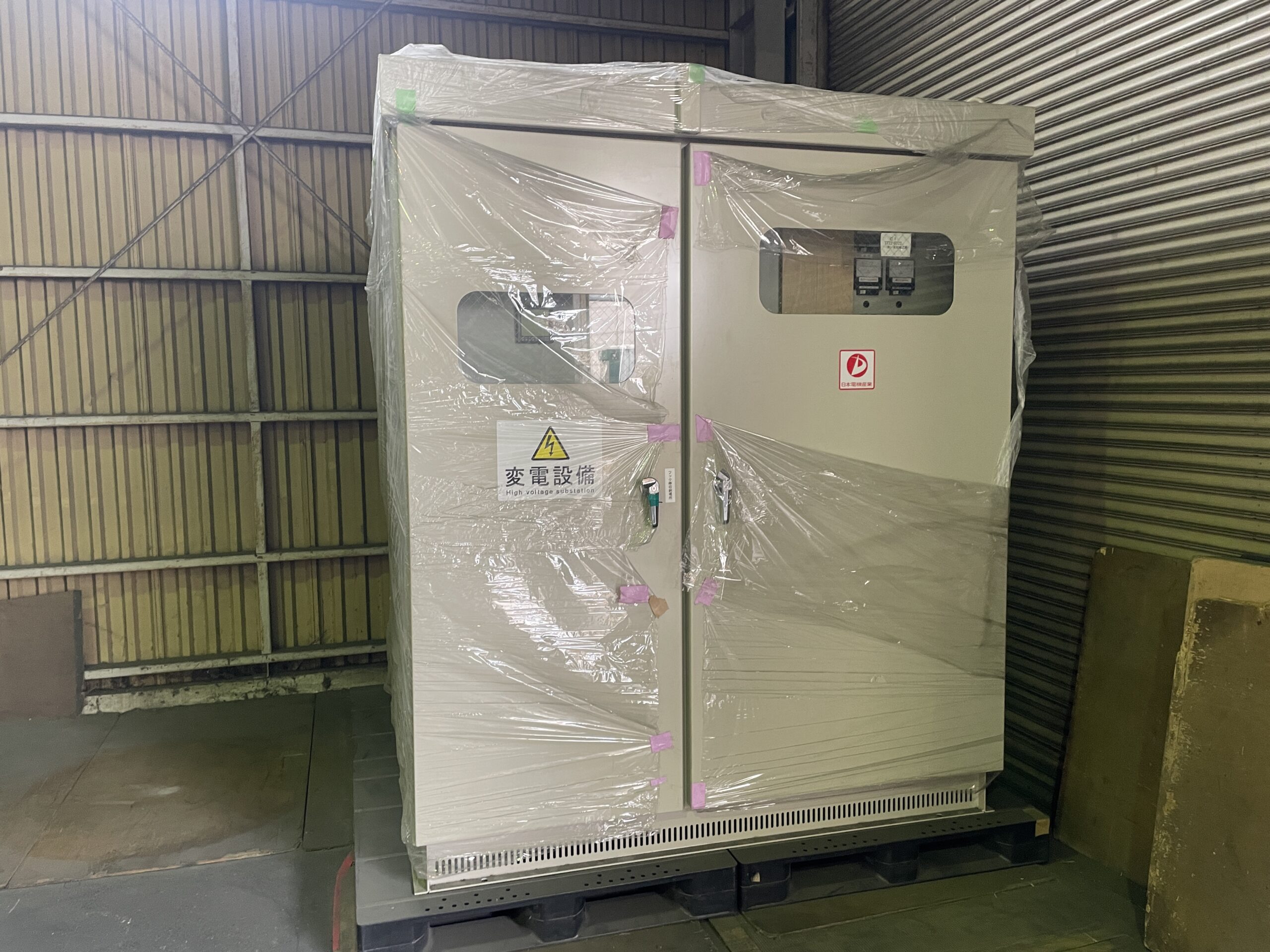 出張買取 千葉県 キュービクル330KVA 2022年 日本電機